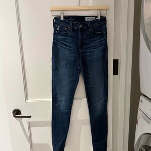 AG Adriano Goldschmied Dark Blue Skinny Jeans